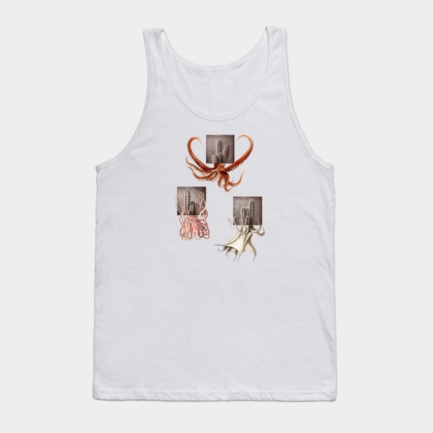 Cactopus Series Tank Top by sartworks